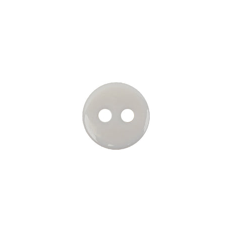 Italian Sunny Side Up and White Two Hole Plastic Button - 18L/11.5mm