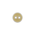 Italian Sunny Side Up and White Two Hole Plastic Button - 18L/11.5mm