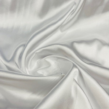 1 Yard 60” Stretch Charmeuse Satin Fabric – 195 GSM, Silky 2 Way Stretch for Bridal, Evening Dresses &amp; Event Décor (97% Polyester, 3% Spandex)