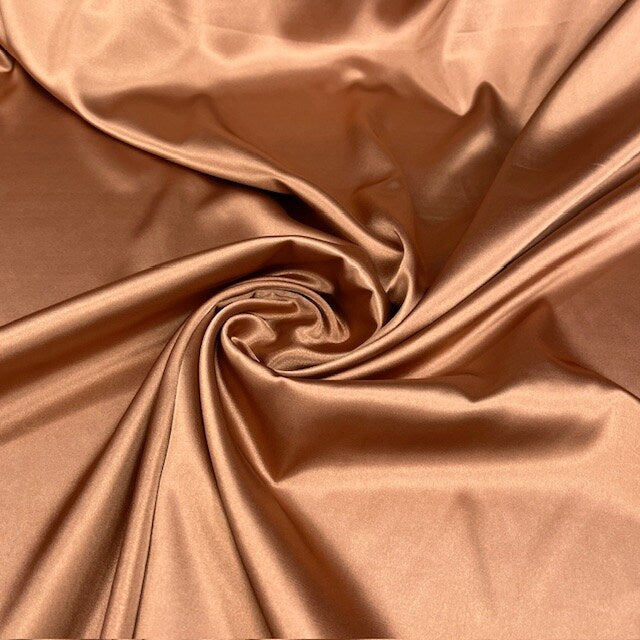 1 Yard 60” Stretch Charmeuse Satin Fabric – 195 GSM, Silky 2 Way Stretch for Bridal, Evening Dresses &amp; Event Décor (97% Polyester, 3% Spandex)