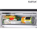 2.5 Cu Ft One Door Mini Fridge Black Compact Energy Star Rated Refrigerator