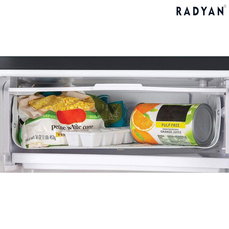 2.5 Cu Ft One Door Mini Fridge Black Compact Energy Star Rated Refrigerator