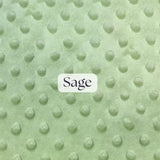 1 Yard Ultra Soft Minky Dot Fleece Plush Fabric 100 Percent Polyester for Crafts 60 Inch Width