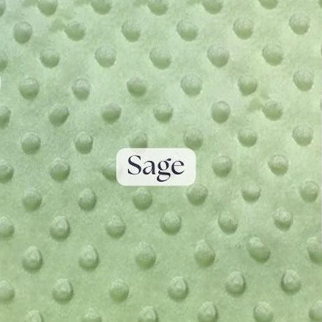 1 Yard Ultra Soft Minky Dot Fleece Plush Fabric 100 Percent Polyester for Crafts 60 Inch Width