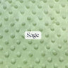 1 Yard Ultra Soft Minky Dot Fleece Plush Fabric 100 Percent Polyester for Crafts 60 Inch Width