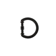 Carbon Cast Metal Rounded D-Ring - 15mm