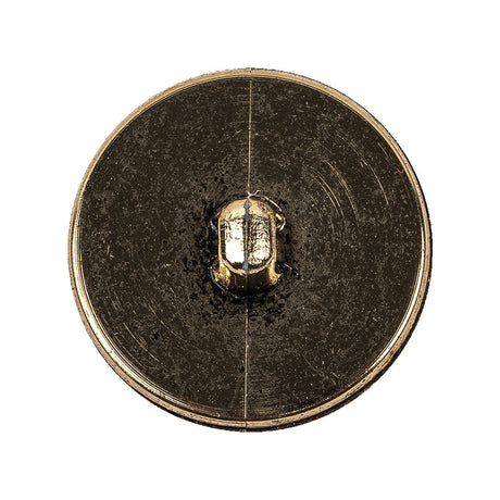 Italian Gold Plated Faux Chain Shank Back Button - 44L/28mm
