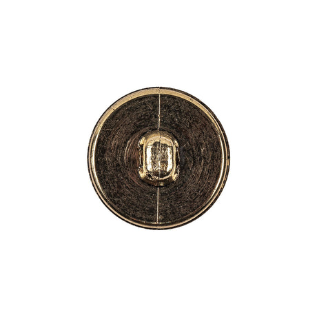 Italian Gold Plated Faux Chain Shank Back Button - 30L/19mm