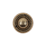 Italian Gold Plated Faux Chain Shank Back Button - 30L/19mm