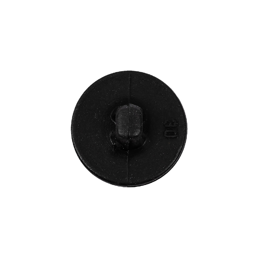 Italian Gray Pearl Floral Shank Back Button - 30L/19mm