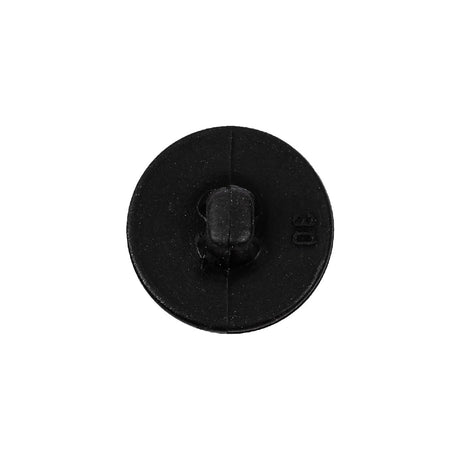 Italian Gray Pearl Floral Shank Back Button - 30L/19mm