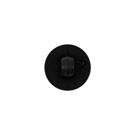 Italian Gray Pearl Floral Shank Back Button - 20L/12.5mm