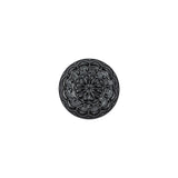 Italian Gray Pearl Floral Shank Back Button - 20L/12.5mm
