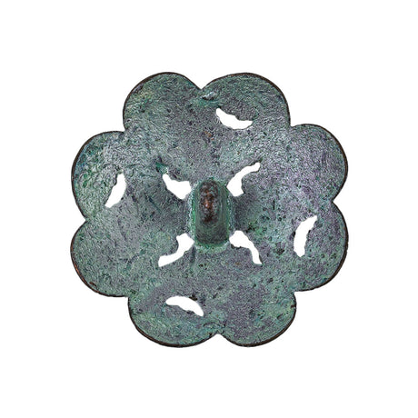 Italian Fairy Wing Floral Shank Back Button - 44L/28mm