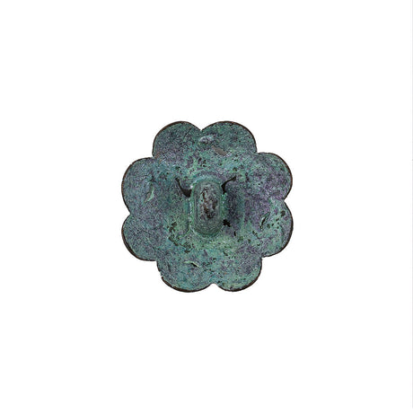 Italian Fairy Wing Floral Shank Back Button - 30L/19mm