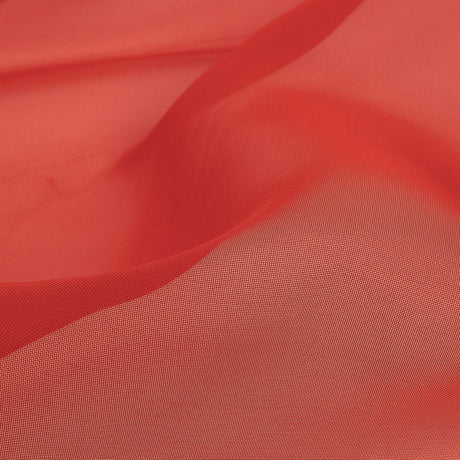 Polyester Voile Double Wide 118" - Valentine Red - Arcalod Collection