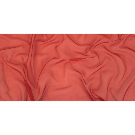 Polyester Voile Double Wide 118" - Valentine Red - Arcalod Collection