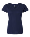 LAT Women's Fine Jersey V-Neck Tee