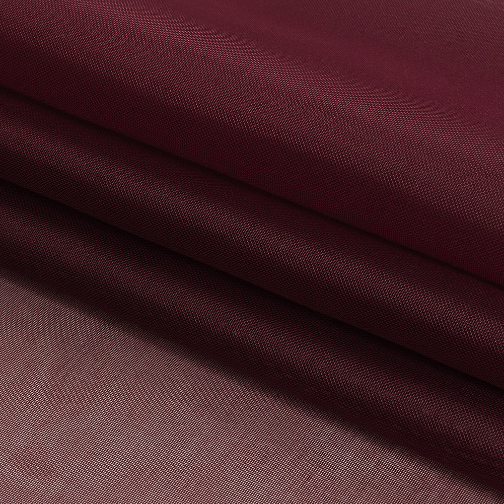 Polyester Voile Double Wide 118" - Burgundy - Arcalod Collection