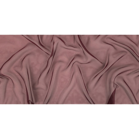 Polyester Voile Double Wide 118" - Burgundy - Arcalod Collection