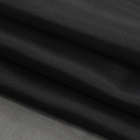 Polyester Voile Double Wide 118" - Black - Arcalod Collection