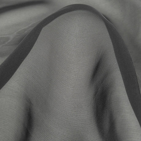 Polyester Voile Double Wide 118" - Black - Arcalod Collection