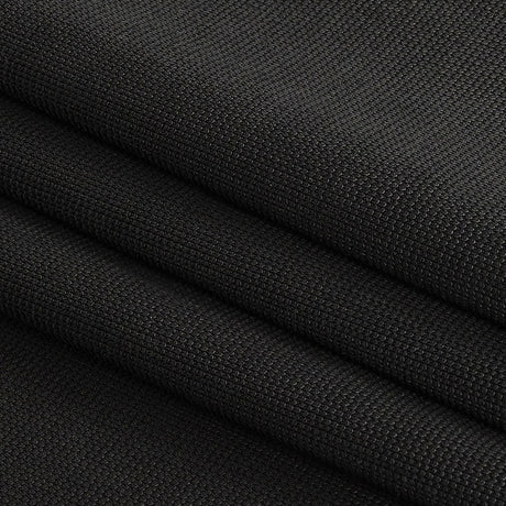 Sleek Stretch Ponte Knit - Black - Made in Italy