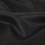 Sleek Stretch Ponte Knit - Black - Made in Italy
