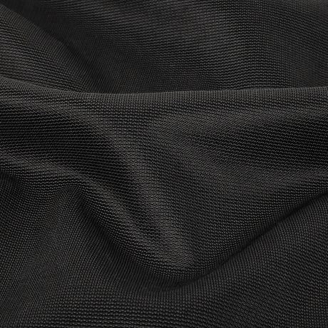 Sleek Stretch Ponte Knit - Black - Made in Italy