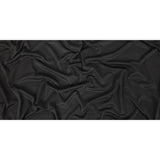 Sleek Stretch Ponte Knit - Black - Made in Italy