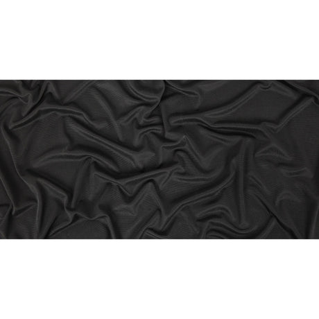 Sleek Stretch Ponte Knit - Black - Made in Italy