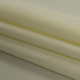 Cream Stretch Polyester Crepe