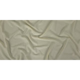 Cream Stretch Polyester Crepe