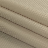 Beige Polyester Faille with Raised Ridges