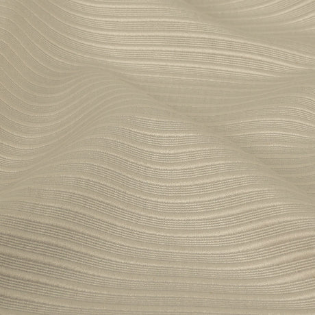 Beige Polyester Faille with Raised Ridges
