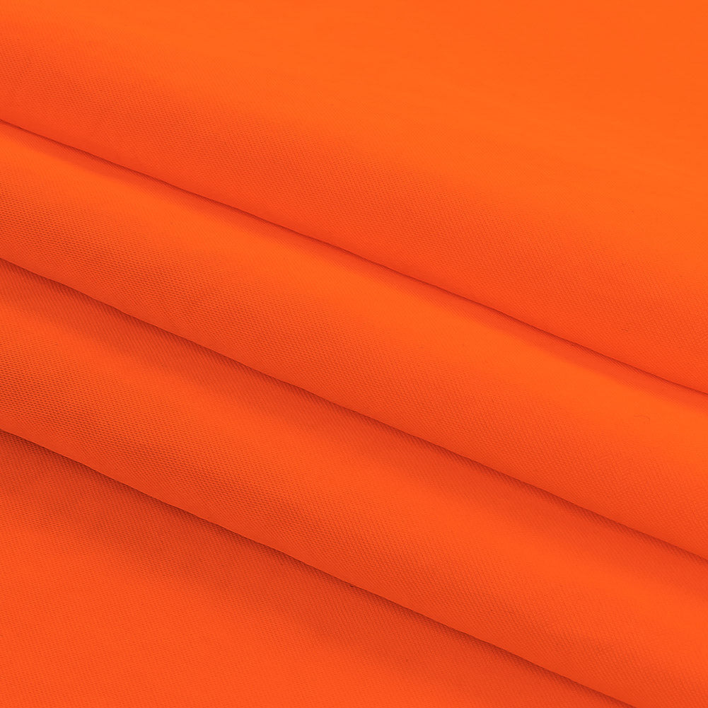 Neon Orange Polyester Lining