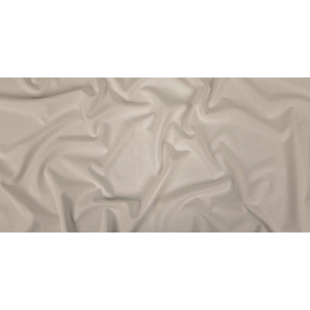 Italian Ivory Stretch Polyester and Viscose Woven