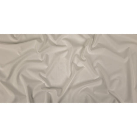 Italian Ivory Stretch Polyester and Viscose Woven