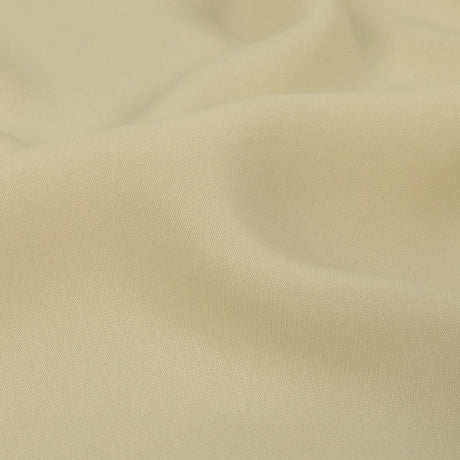 Cannoli Cream Smooth Stretch Polyester Twill
