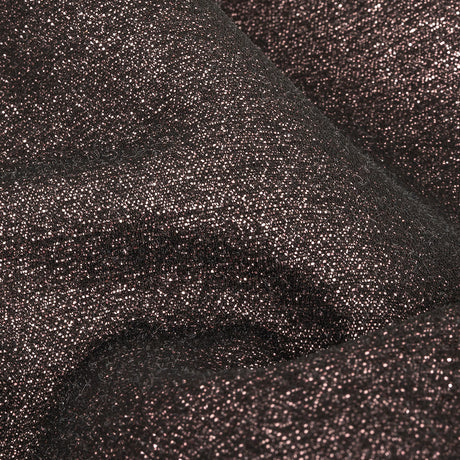 Italian Dusty Rose Metallic Cotton Suiting