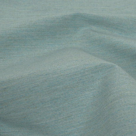 Italian Heathered Sky Blue Stretch Viscose Woven