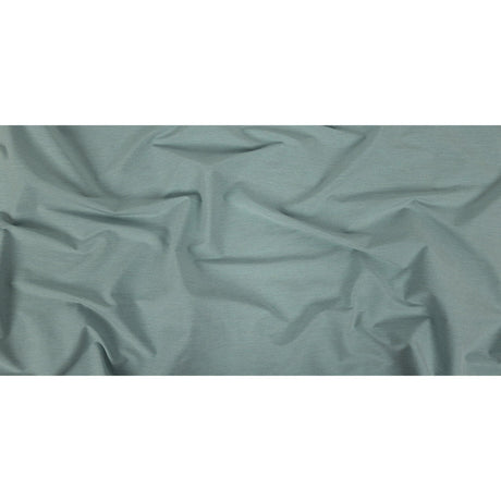 Italian Heathered Sky Blue Stretch Viscose Woven