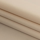 Pale Beige Mercerized Stretch Cotton Canvas
