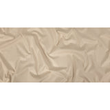 Pale Beige Mercerized Stretch Cotton Canvas