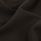 Black Stretch Polyester Twill