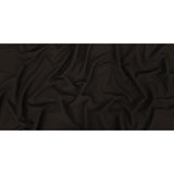 Black Stretch Polyester Twill