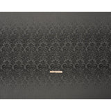Italian Black and White Abstract Stretch Jacquard
