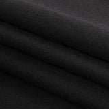 Theory Black Cotton Brushed Twill Lining