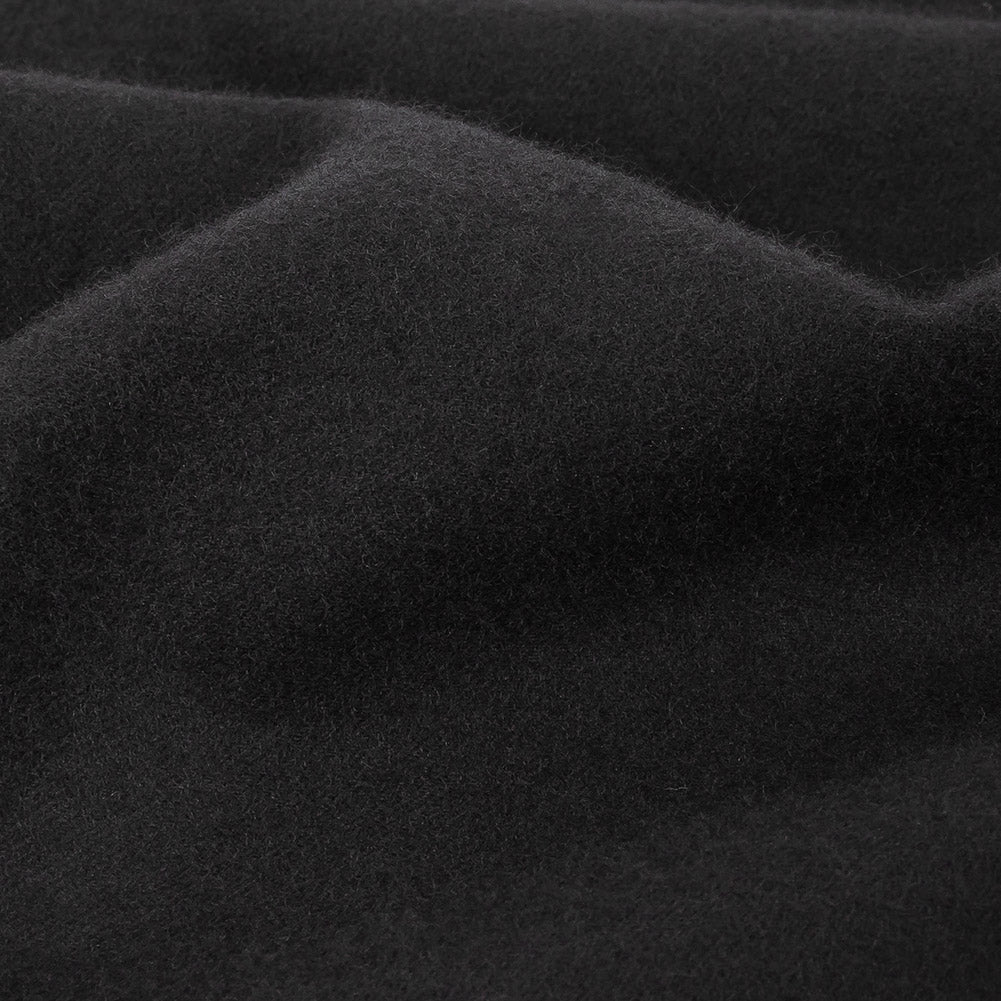 Theory Black Cotton Brushed Twill Lining