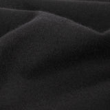 Theory Black Cotton Brushed Twill Lining